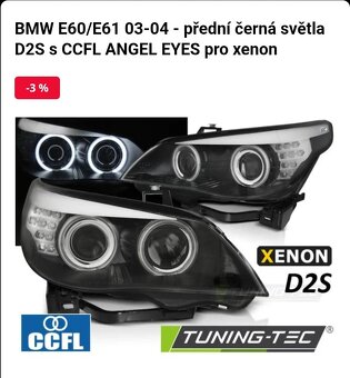 BMW E60 preLCI světlomety - 3