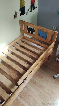 Dětská dřevěná postel - 3