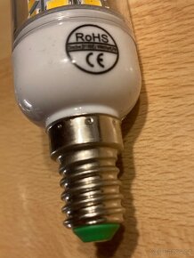Žárovky E14 úzký závit - 72 LED diod - 3
