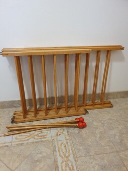 Skládací dětská ohrádka , rozměry ve složeném stavu 98 x 70 - 3