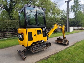 Minibagr JCB 15C-1, rok 2019, 800 mth, 3x lžíce TOP - 3