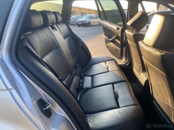 ČERNÝ KOŽENÝ SPORTSITZE INTERIÉR BMW e46 Touring / Výhřev - 3
