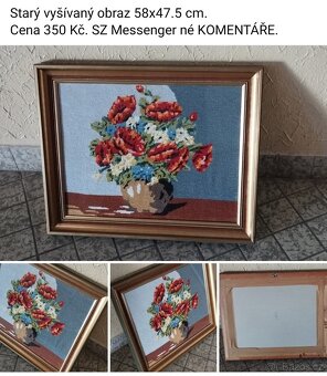 Staré obrazy .Ceny a rozměry viz fota. - 3