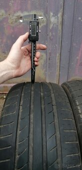2ks letní pneu 215/45 17" cena za 2ks, Stav 45% - 3