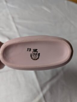 Růžový porcelán - lázeňské pítko, růže, JSK Stružná - 3