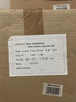 Polička celkem 4ks - 3