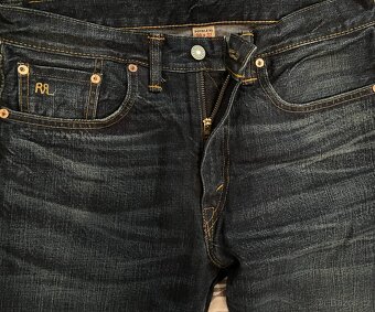 Ralph Lauren RRL High Slim Selvedge - Nová cena - 3