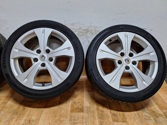 Alu kola R17 5x114,3 Renault + letní pneu 225/45/17 - 3