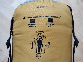 SET SPACÁK Trek MT 500 5 °C (L) + KARIMATKA MT 100 (L) - 3