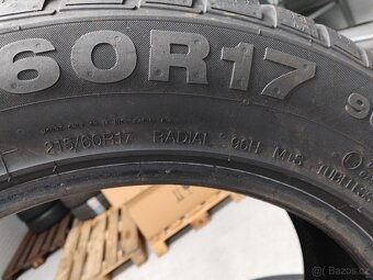 Prodám zimní pneu 215/60R17 96H Continental - 3