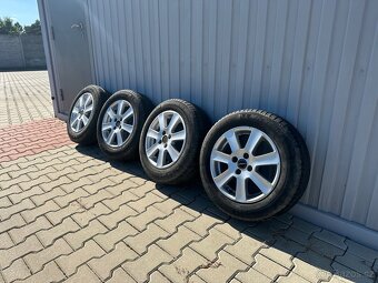 Prodám Alu disky 4x100 s Pneu Michelin 185/65R15 - 3