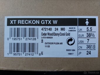 Nenošená dámská trailová obuv zn. SALOMON GTX, vel. 38 2/3 - 3