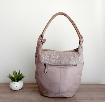 FredsBruder dámská luxusní hobo kabelka kožená - 3