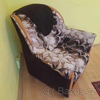 KŘESLO UŠÁK - RETRO - ZLEVNĚNO - 3