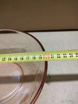 Skleněná mísa 20cm. - 3