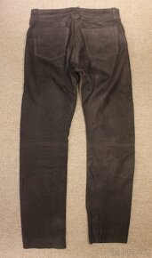 Pánské kožené kalhoty W32 L32 l312 - 3