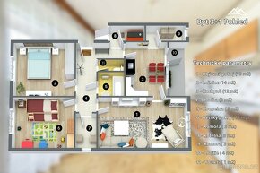 Prodej bytu 3+1, 81 m2, Pohled - 3