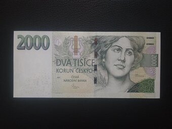 Bankovka 2000 Kč, série G05 - 3