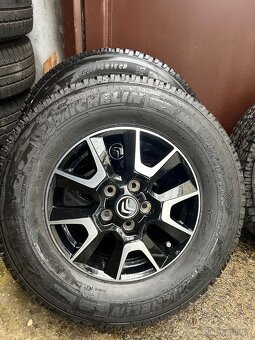 Citroen Jumper alu kola r16 nové Michelin 225/75 - 3