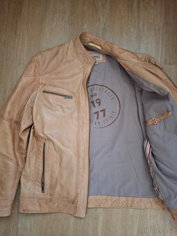Pánská CAMEL Active kožená bunda vel. 54 XL jako nová - 3