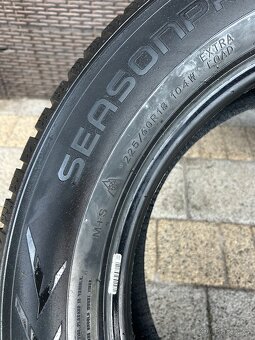 Nové celoroční pneumatiky 9mm Nokian Seasonproof 1 225/60R18 - 3