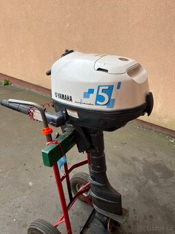 Lodni motor Yamaha 5hp 4t, dlouha noha - 3