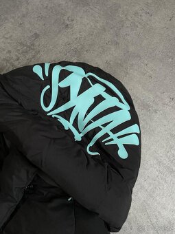 Syna World Puffer Jacket Black/Blue - 3