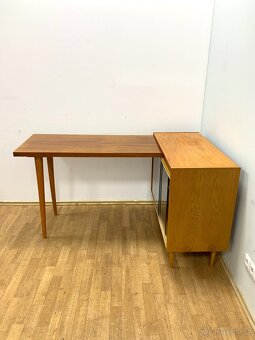 Retro psací stůl 60. léta Brusel - 3