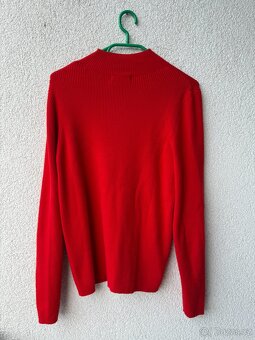 Červený oversized svetr F&F - 3