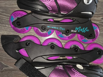 Dětské dívčí inline brusle K2 Marlee Boa 29 - 34 - 3