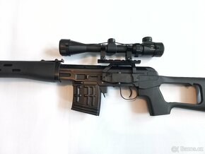 Airsoft SVD Dragunov celokov 170 m/s + CO2 Upgrade - 3