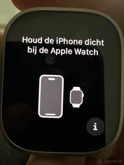 Apple watch ultra 2 cellular titanium cade Blue ocean band - 3
