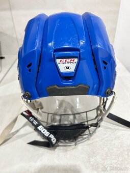 ✅ CCM RESISTANCE - veľkosť M - BLUE + PLEXI COMBO ✅ - 3
