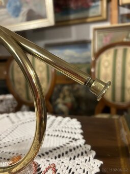 Historický lovecký/poštovní roh elegantní klenot - 3