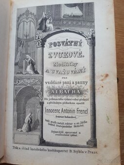 Prodám starou modlitební knihu od Albacha (r. cca 1860) - 3