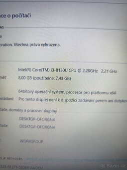 Lenovo IdeaPad V330-15IKB CPU i3 - 3