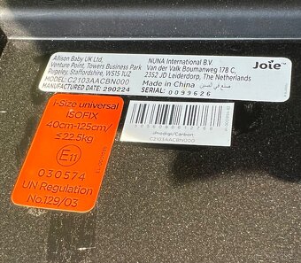 Autosedačka JOIE i-Prodigi 2024 - 3