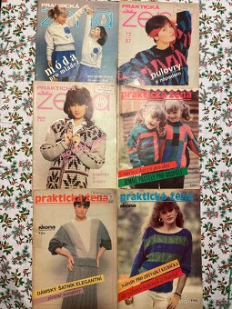 Retro časopisy Praktická žena roky 1975-1991 - 3