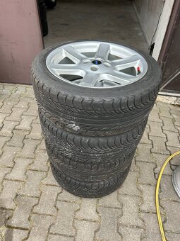 Alu kola original Fiat 17" včetně pneu - 3