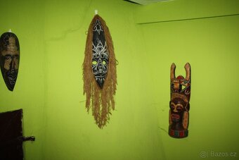 Prodám dřevěné masky - 3
