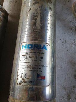 Prodám čerpadlo značky noria - 3
