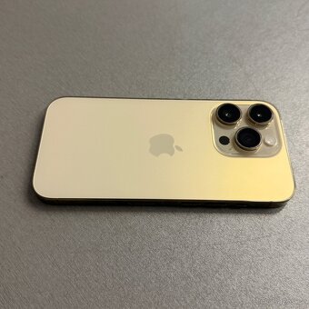 iPhone 14 Pro 256GB zlatý, jako nový bez škrábance - 3