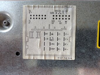 Originál VW rádio RCD-200 - 3