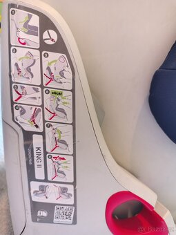 Autosedačka Britax modra do 20kg - 3