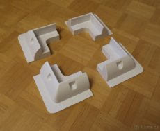 Držáky k montáži solárního panelu na obytný vůz - plast ABS - 3