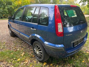 Ford Fusion 1.6 74kw, STK 10/2027,Serviska, Klima - 3