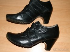 Kožené dámské botky vel.38 - 3