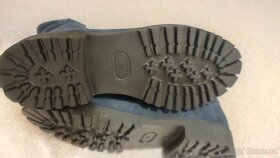 Zimní kožené semišové boty - 3