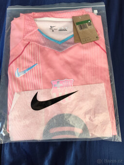 Dres Fc Barcelona Ružový Unikátny Nový s visačkami Nike - 3