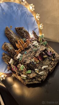 Starožitný ručně řezaný betlém - 3